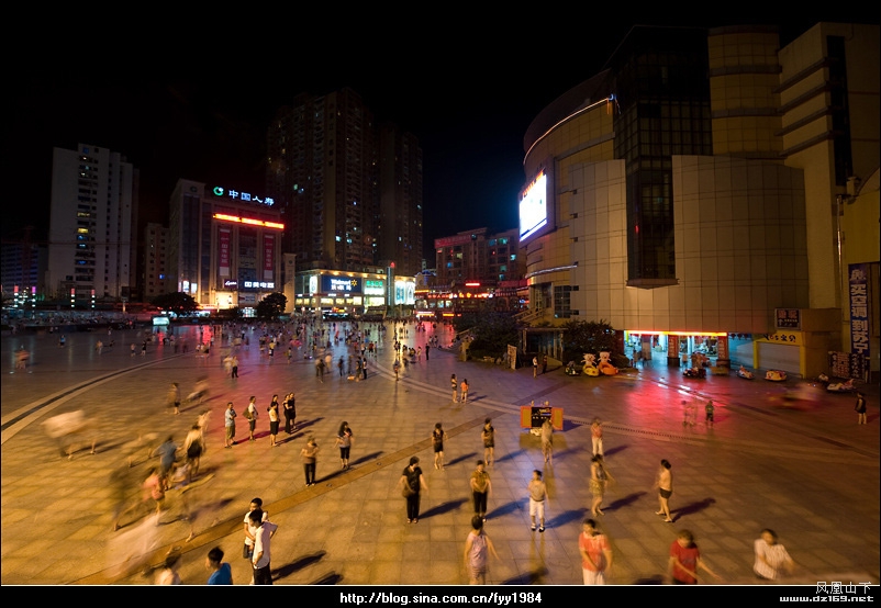 一组达州城市夜景习作