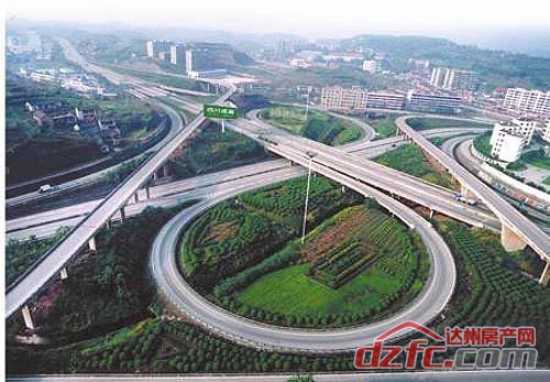 达州又添新"跑道" 达万高速公路将于2012年年底正式通车