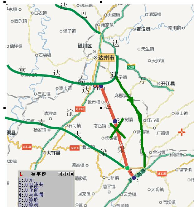 四川大竹县到重庆梁平的高速公路开通时间 图片合集