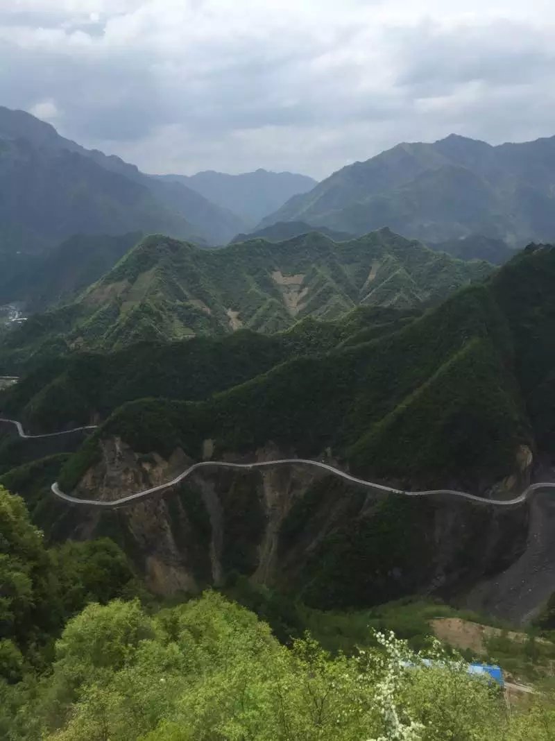 城口通往神田草原的山路