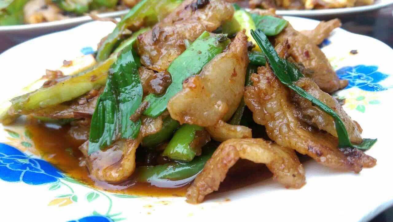 一年一度的刨汤肉