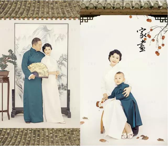 [商业摄影] 【古摄影】全家福