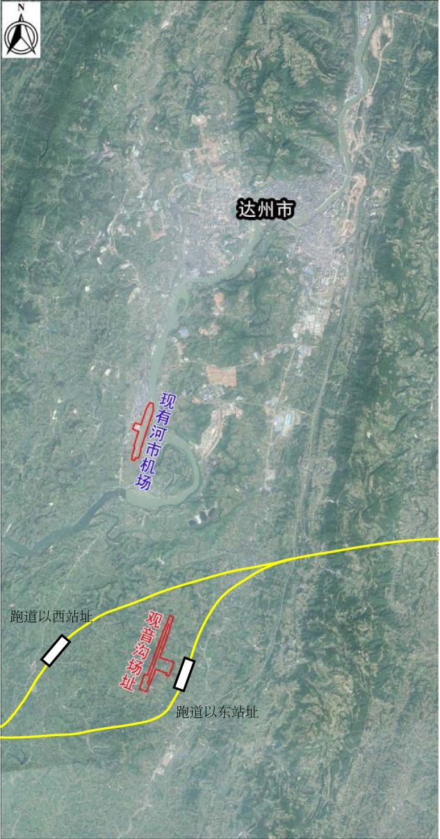 请达州市慎重考虑达州南站方案、编组场原址扩