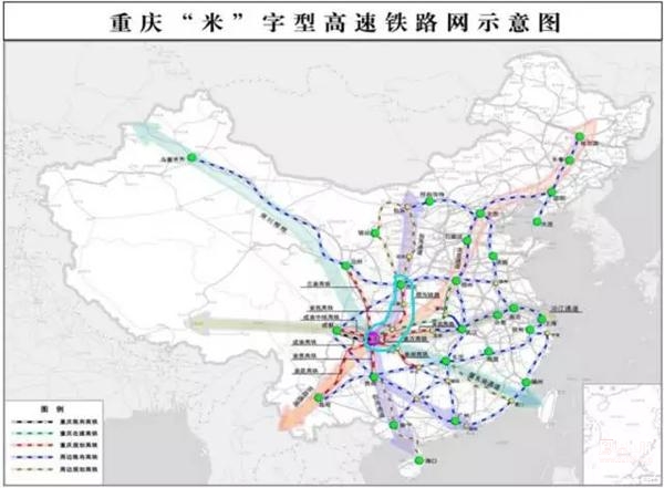 划布局重庆至达州城际铁路,为推进重庆达州至西安高铁建设预留了