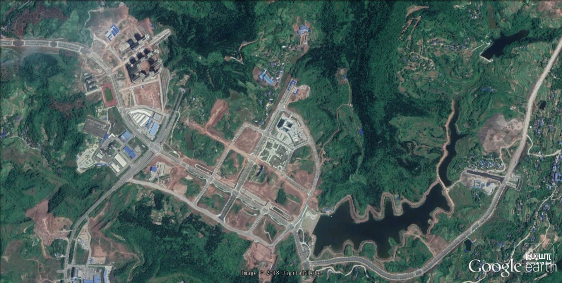 村庄新旧对比卫星图 - 安徽省卫星影像对比图