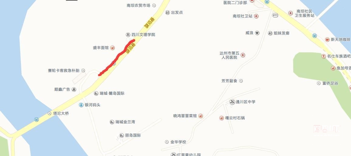 5月20-24日南坝滨江路将占道拆房子 会很堵 建议绕行!