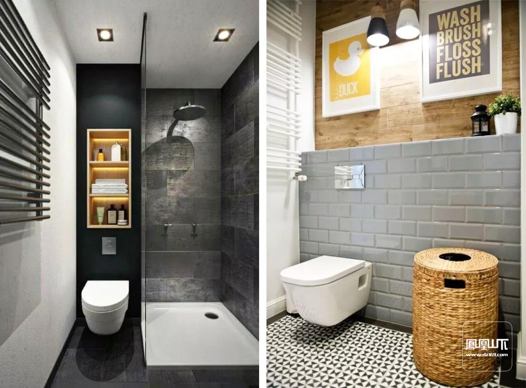 淋浴房内的壁龛很实用,可以用来放沐浴露,洗发水,香皂,高度合适也特别