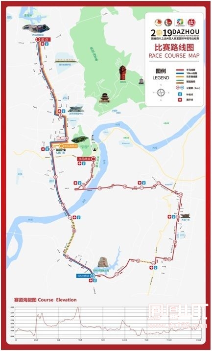 关于"跑遍四川之2019达州巴人故里国际半程马拉松赛"临时交通管制的