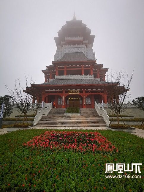 冬季到渠县看文峰山