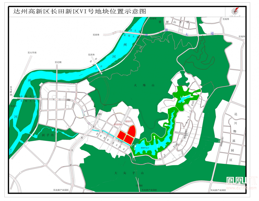 达州市自然资源和规划局决定以拍卖方式出让高新区长田新区Ⅵ号地块国