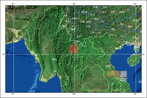 缅甸卫星地图高清版面图片