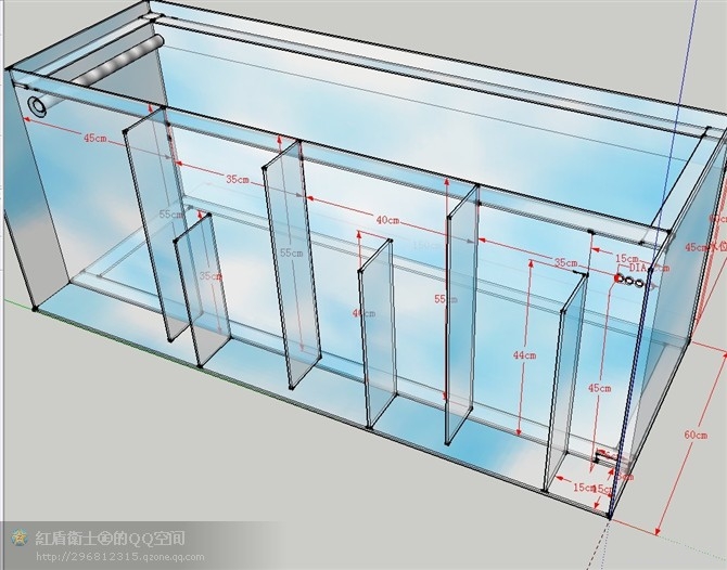 自制玻璃鱼缸设计图图片