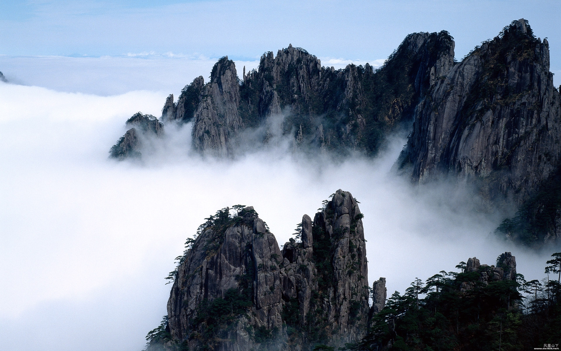 中国山川河流秀丽风光遍