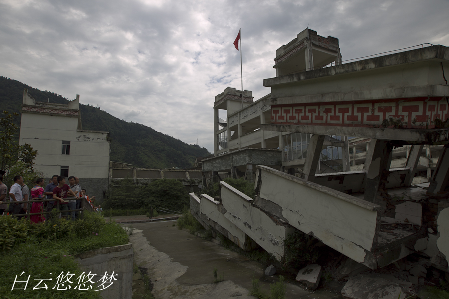 汶川漩口中学地震废墟遗址