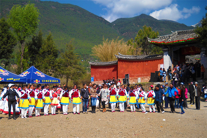 金沙旅行第二届狂欢三朵节 ,最纳西民俗体验