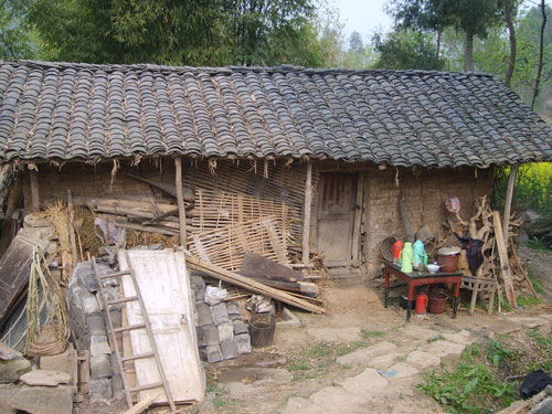 过去农村的贫困照片图片