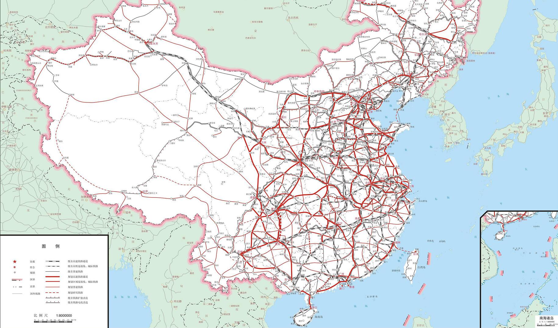 高清大圖——詳解達州高鐵路線規劃