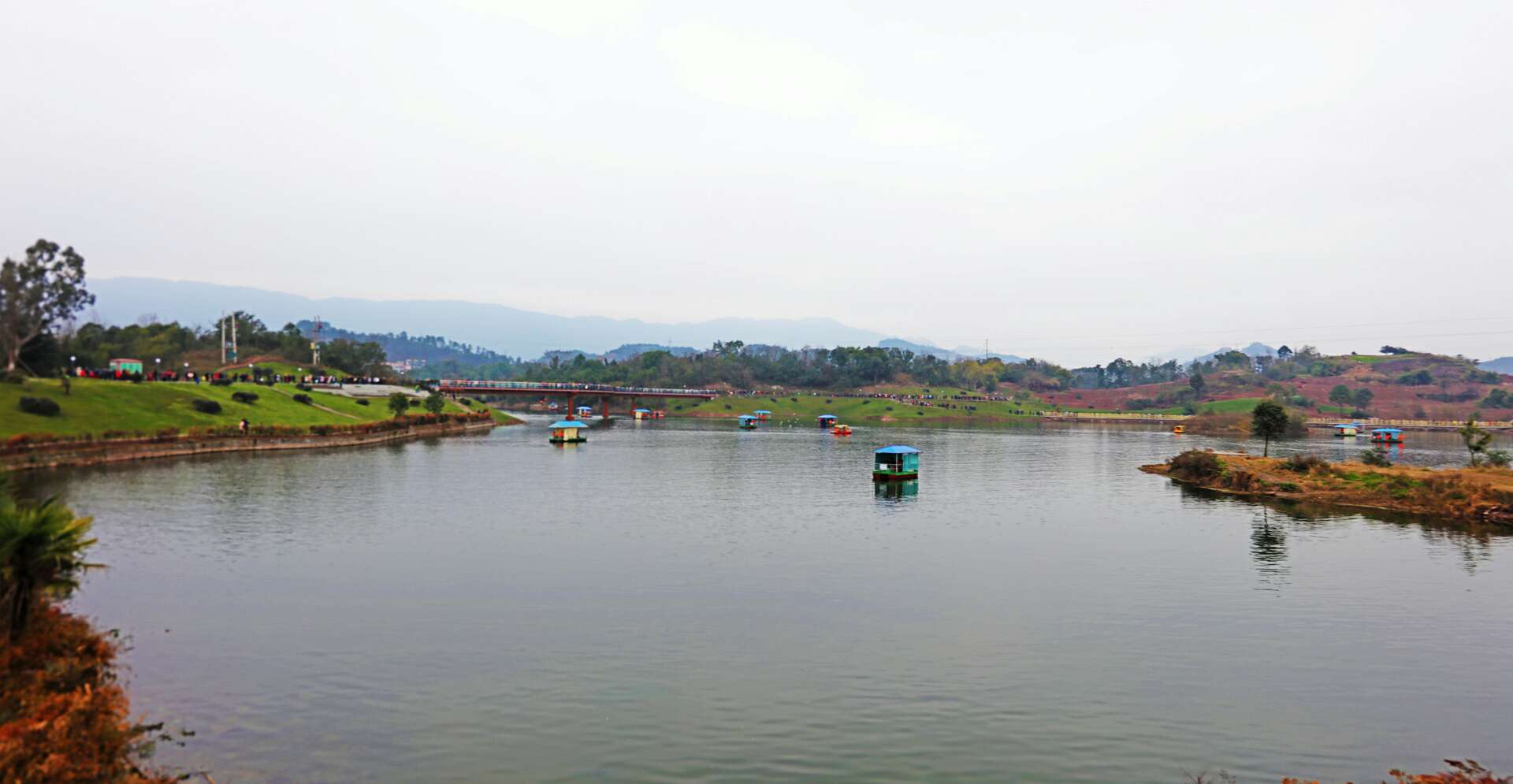 大美达州之莲花湖湿地公园