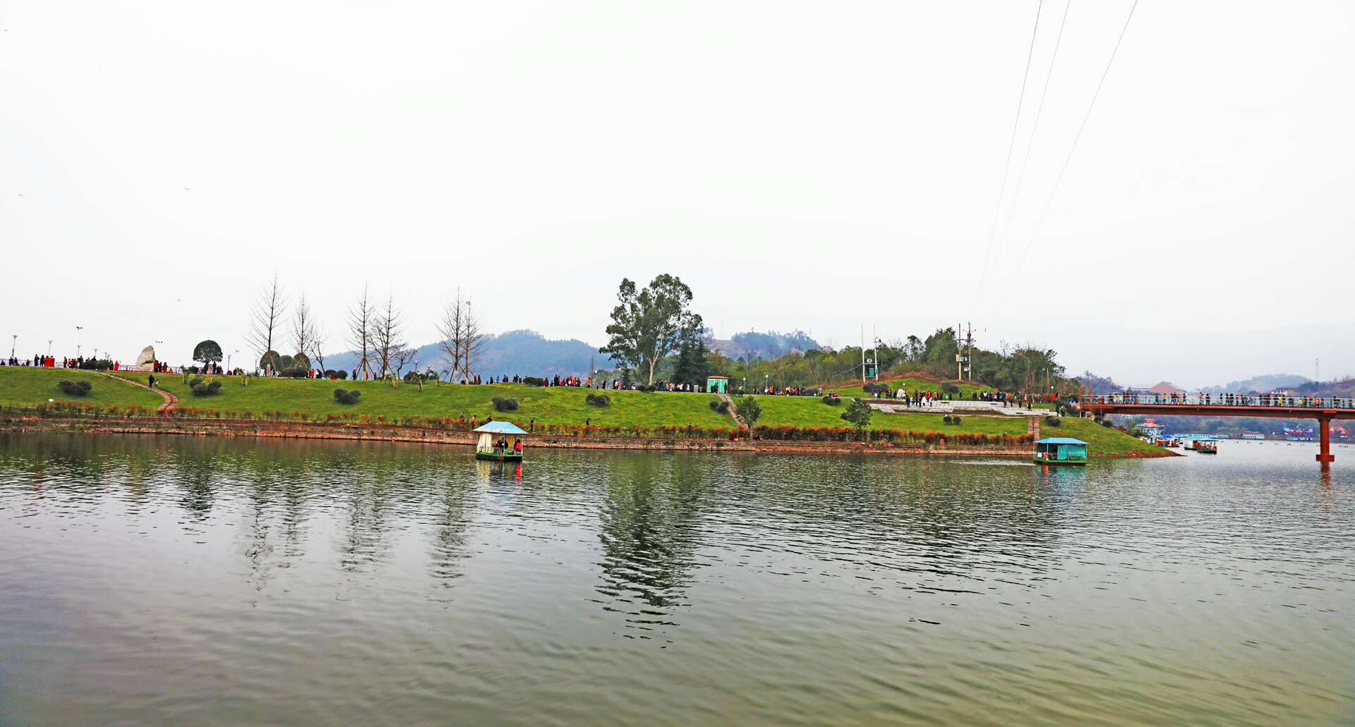 大美達州之蓮花湖溼地公園