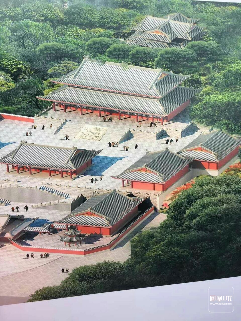 达州市通川区龙滩乡中山寺重建工程开光啦!