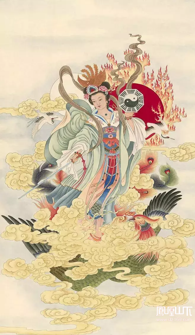 四川乡情文化九天玄女中国上古战神其实是仙女